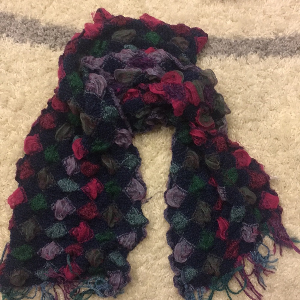 Multi-colored scarf